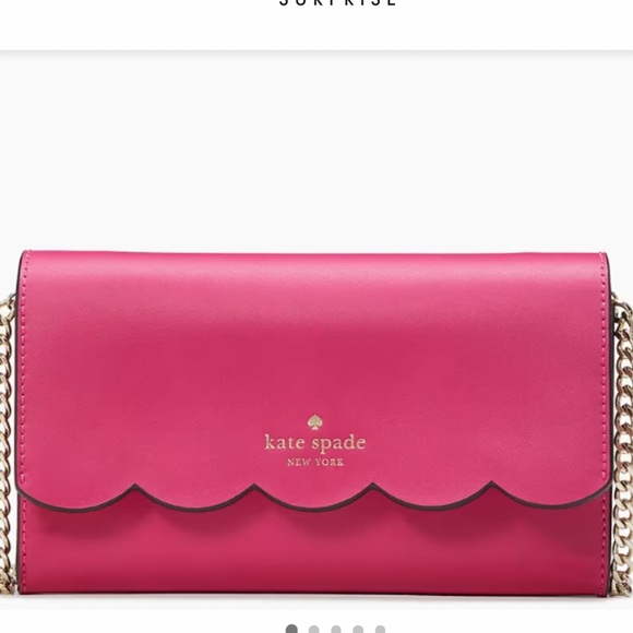 41. Kate Spade Gemma Crossbody in Deep Hibiscus - Picture 12 of 16